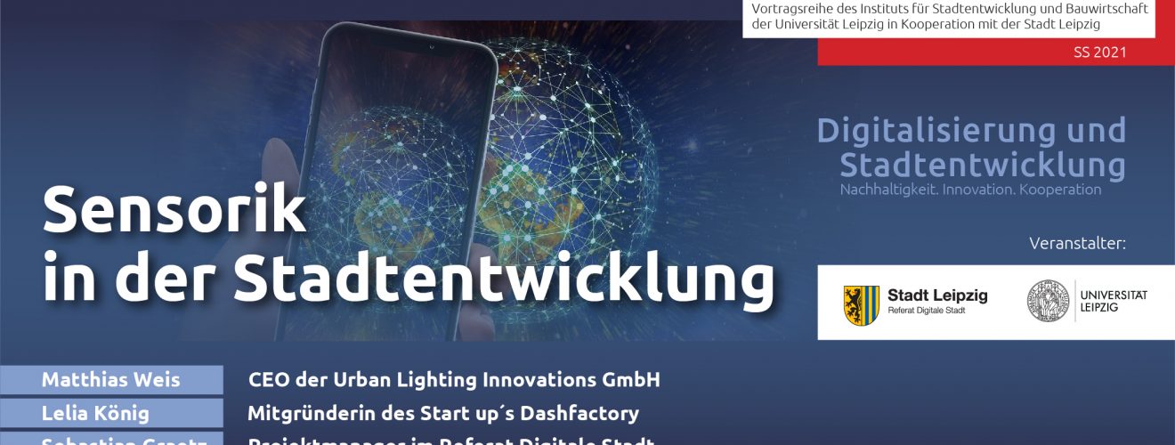 Flyer HOTSPOTS:: Der Stadtentwicklung Veranstaltungsreihe Sommersemester 2021, alle Infos im Artikel