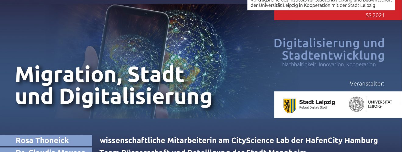 Flyer HOTSPOTS:: Der Stadtentwicklung Veranstaltungsreihe Sommersemester 2021, alle Infos im Artikel